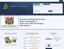 Tablet Screenshot of monmouthcountylib.org